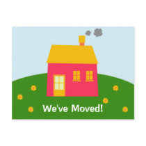 Moving Announcement Postcard