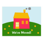 Moving Announcement Postcard
