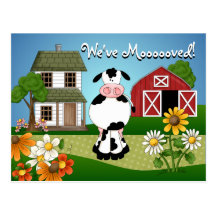 Moving Announcement Postcards