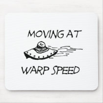 Moving At Warp Speed mousepads by TotallyRandom Moving At Warp Speed mousepads