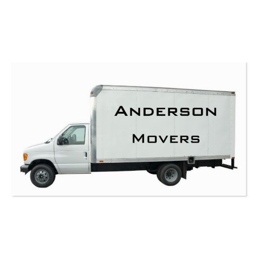 Moving Company, Business Card
