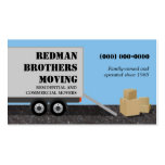 Moving Company Business Card