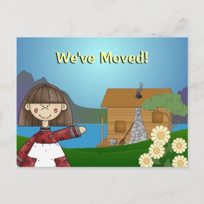 Moving Postcards on Moving Notice Postcards From Zazzle Com