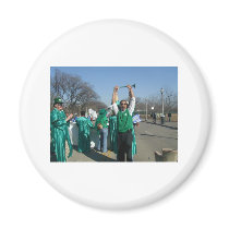 Mow-Bama (Obama) marches with the Lawn Rangers Fridge Magnet