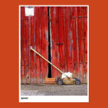 lawn, mower, lawnmower, red, door