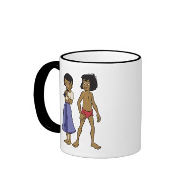 Mowgli and Shanti Disney mugs