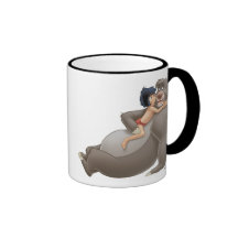 Mowgli Hugs Baloo Disney Coffee Mugs