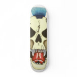 mowhawk skull2 skate board deck
