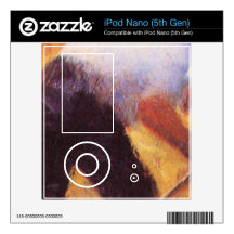Mowing by Georges Seurat Skin For iPod Nano 5G