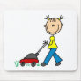 Mowing The Grass Mousepad