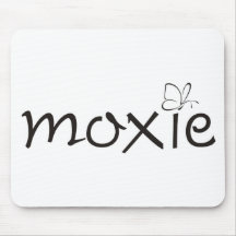 Moxie butterfly mousepads
