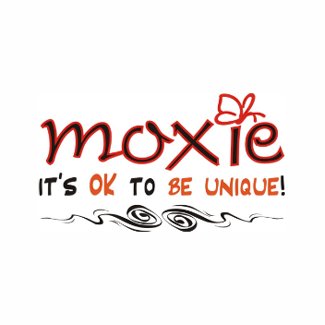 Moxie - It's OK to BE UNIQUE! sticker