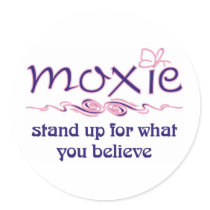 Moxie - Stand Up & Believe stickers by Willowdesign Moxie - Stand Up & Believe stickers