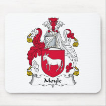 Moyle Family Crest mousepads by coatsofarms Moyle Family Crest mousepads