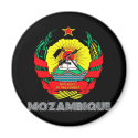 Mozambican Emblem magnets