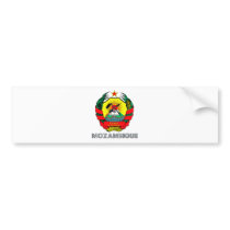 Mozambique Coat of Arms Bumper Sticker