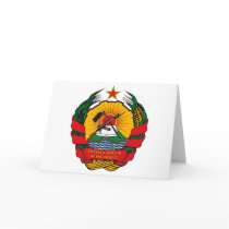 Mozambique Coat of Arms Greeting Card by FlagTshirts Mozambique Coat of Arms Greeting Card