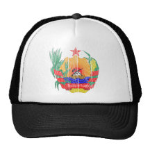 Mozambique Coat Of Arms Trucker Hats