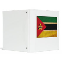 Mozambique Flag Vinyl Binder