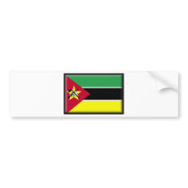 Mozambique Flag Bumper Sticker
