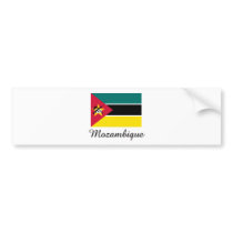 Mozambique Flag Design bumper stickers by flagshirt Mozambique Flag Design bumper stickers