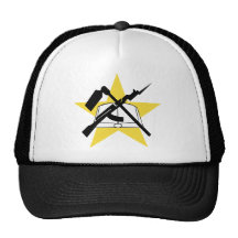 Mozambique Flag Ensignia Mesh Hats
