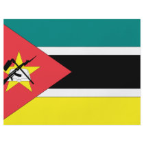 Mozambique Flag flyers by flagshirts Mozambique Flag flyers
