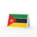 Mozambique Flag Greeting Card