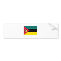 Mozambique FLAG International bumper stickers by flagshirt Mozambique FLAG International bumper stickers