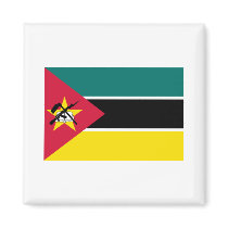 Mozambique FLAG International magnets by flagshirt Mozambique FLAG International magnets