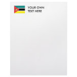 Mozambique Flag Letterhead