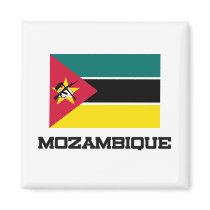 Mozambique Flag magnets by tshirtshirts Mozambique Flag magnets