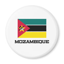 Mozambique Flag magnets by tshirtshirts Mozambique Flag magnets