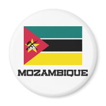 Mozambique Flag magnets by tshirtshirts Mozambique Flag magnets