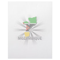 Mozambique Flag Map 2.0 Custom Letterhead