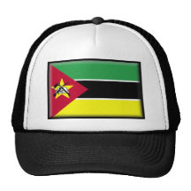 Mozambique Flag Mesh Hat