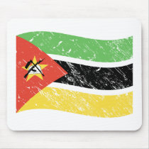 Mozambique flag mousepads