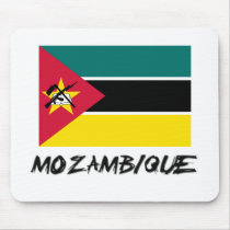 Mozambique Flag mousepads