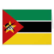 Mozambique Flag Notecard