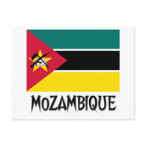 Mozambique Flag postcards by flagshirt Mozambique Flag postcards