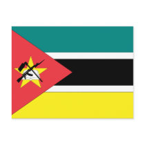 Mozambique Flag postcards