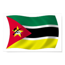 Mozambique Flag Poster Print by LivingFlags2 Mozambique Flag Poster Print