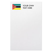 Mozambique Flag stationery by flagshirts Mozambique Flag stationery