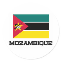 Mozambique Flag stickers by tshirtshirts Mozambique Flag stickers