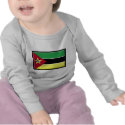 Mozambique Flag t-shirts