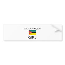 MOZAMBIQUE GIRL bumper stickers by flagshirt MOZAMBIQUE GIRL bumper stickers
