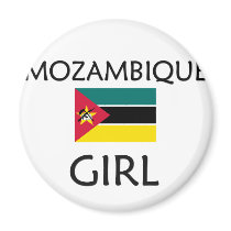 MOZAMBIQUE GIRL magnets by flagshirt MOZAMBIQUE GIRL magnets
