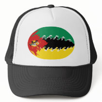 Mozambique Gnarly Flag Hat by Flagnostic Mozambique Gnarly Flag Hat