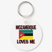 Mozambique Loves Me keychains by flagshirt Mozambique Loves Me keychains