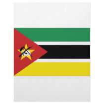 Mozambique National Flag Personalized Letterhead